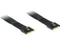 Miniatyrbild 3 av 3: Inter-Tech Inter-Tech Kabel SFF 8654-8x - SFF 8654-8x 0,75m