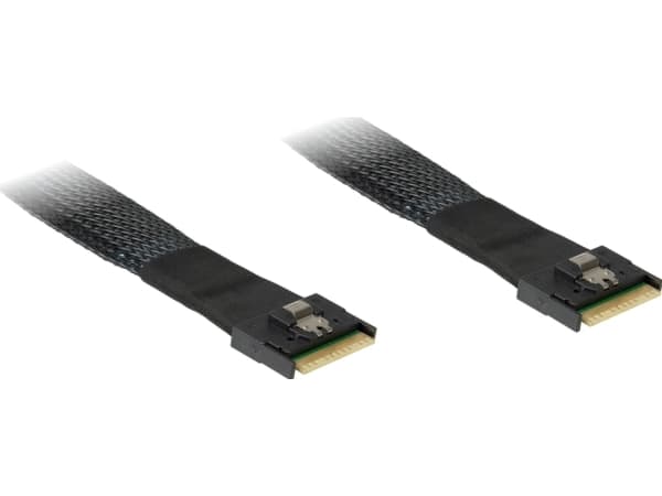Inter-Tech Inter-Tech Kabel SFF 8654-8x - SFF 8654-8x 0,75m