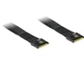Miniatyrbild 1 av 3: Inter-Tech Inter-Tech Kabel SFF 8654-8x - SFF 8654-8x 0,75m