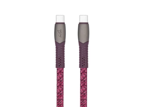 Rivacase PS6105 RD12, 1,2 m, USB C, USB C, USB 2.0, 0,48 Gbit/s, Röd
