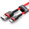 Miniatyrbillede 2 af 3: Baseus USB-C Snabbladdning Laddningskabel Samsung / Android -3m