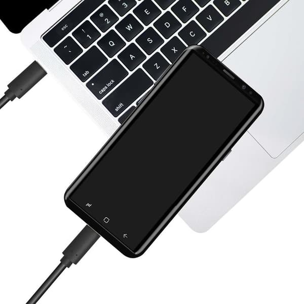 Logilink USB-C till USB-C kabel 0.5m 100W - Svart