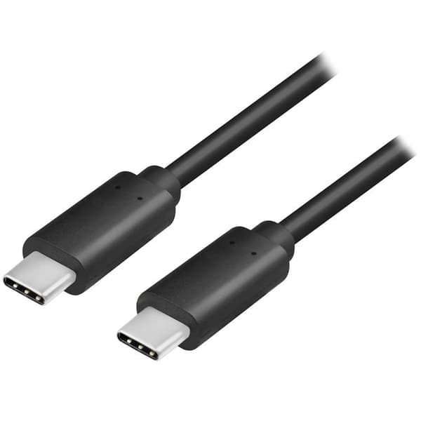 Logilink USB-C till USB-C kabel 0.5m 100W - Svart