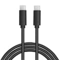 Miniatyrbild 1 av 5: Logilink USB-C till USB-C kabel 0.5m 100W - Svart