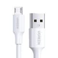 Miniatyrbild 1 av 6: Ugreen USB-A Till Micro-USB Kabel 2m - Vit