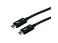 Pikkukuva 1 / 2: ROLINE 11.02.9044, 0,8 m, USB C, USB C, USB 3.2 Gen 1 (3.1 Gen 1), 40 Gbit/sek., Lajittelu