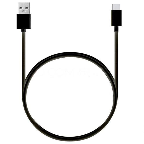 USB-C USB A 2.0 -kaapeli 1.5m, HI-SPEED, musta