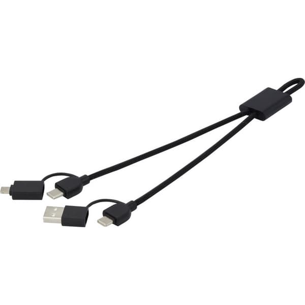Tekio Aluminium 6-In-1 Mobile Phone Charger