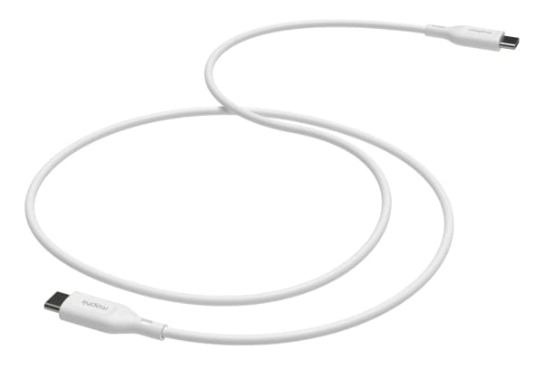 mophie essentials 409913781, 2 m, USB C, USB C, Vit
