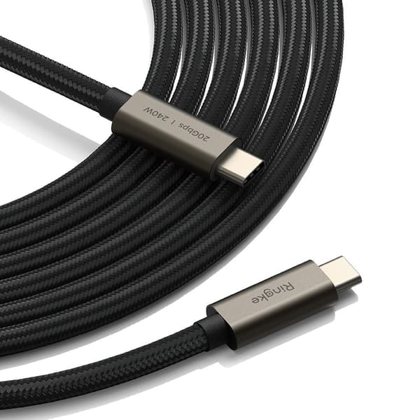 Ringke USB-C till USB-C kabel 2m - Svart