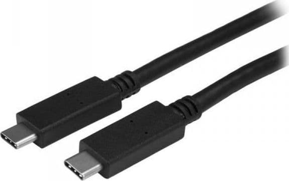 StarTech.com USB-C-kabel med Power Delivery (5 A) - M/M - 1 m - USB 3.1 (10 Gbps) - USB-IF-certifierad - USB-kabel - 24 pin USB-C (hane) till 24 pin