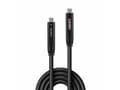 Miniatyrbild 2 av 5: Lindy 43393, 8 m, USB C, USB C, USB 3.2 Gen 1 (3.1 Gen 1), 5 Gbit/s, Svart