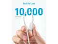 Miniatyrbild 4 av 5: Anker 322, 0,9 m, Lightning, USB C, Hankontakt, Hankontakt, Svart