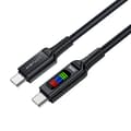 Miniatyrbild 2 av 5: Acefast USB-C till USB-C kabel 1.2m 100W - Svart