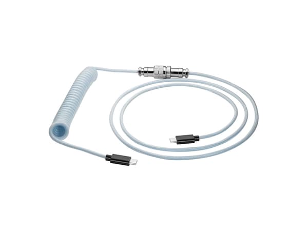 USB-kabel Akyga AK-USB-49 USB typ C (m) / USB typ C (m) Spiralny Aviator ver. 2.0 3m