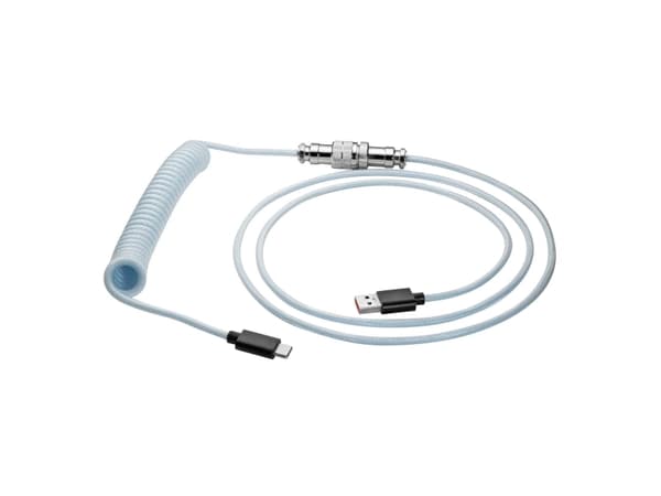 USB-kabel Akyga AK-USB-48 USB A (m) / USB typ C (m) Spiralny Aviator ver. 2.0 3m