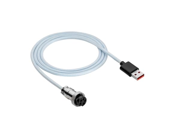 USB-kabel Akyga AK-USB-48 USB A (m) / USB typ C (m) Spiralny Aviator ver. 2.0 3m