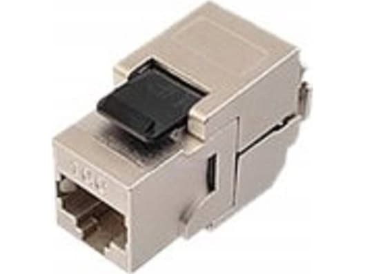 Solarix 10G itsekiinnittyvä Solarix CAT6A STP RJ45 keystone -liitin
