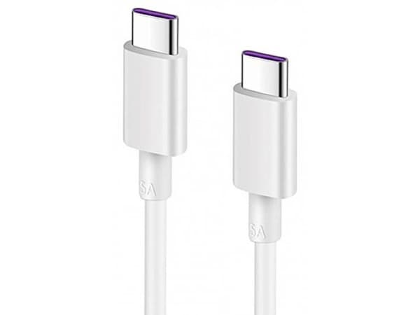 REEKIN USB-opladerkabel USB 2.0 USB-C® stik, USB-C® stik 1.00 m Hvid 4260272282979