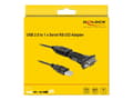 Miniatyrbilde 3 av 4: Delock USB2.0 to Serial Adapter - Seriell adapter - USB - RS-232