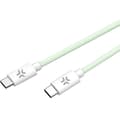 Miniatyrbilde 1 av 4: Celly USB-C til USB-C-kabel 60W 1,5 m grønn