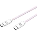 Miniatyrbilde 2 av 4: Celly USB-C til USB-C-kabel 60W 1,5 m rosa