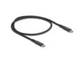 Miniatyrbilde 5 av 5: Delock - USB-kabel - 24 pin USB-C (hann) til 24 pin USB-C (hann) - 20 V - 5 A - 50 cm - E-marker, støtte for Power Delivery 3.0, USB Power Delivery (