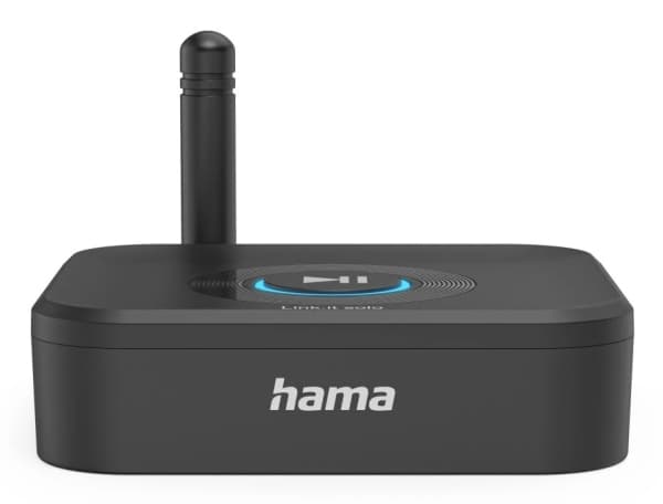 Hama Link.it solo, Bluetooth, 3,5 mm, 50 m, Sort, USB, Lyd (3?5mm), USB Type-A til USB Type-C