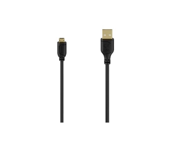 Hama 00074264, 0,75 m, USB A, Micro-USB A, USB 2.0, 480 Mbit/s, Sort