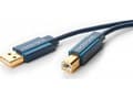 Miniatyrbild 2 av 2: Clicktronic USB-A - USB-B USB-kabel 1,8 m blå (JAB-1404854)