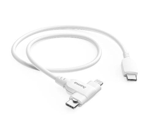 Hama 00201722, 1,5 m, USB C, USB C/Lightning, USB 2.0, 0,48 Gbit/s, Hvit