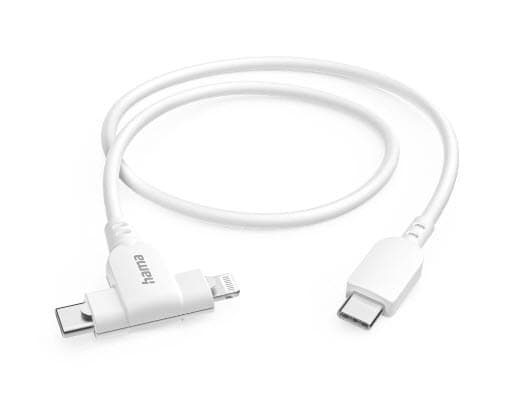 Hama 00201722, 1,5 m, USB C, USB C/Lightning, USB 2.0, 0,48 Gbit/s, Hvit