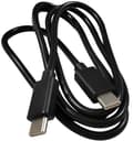 Miniatyrbilde 2 av 2: Kabel USB-C - USB-C, 3A, 1m, svart