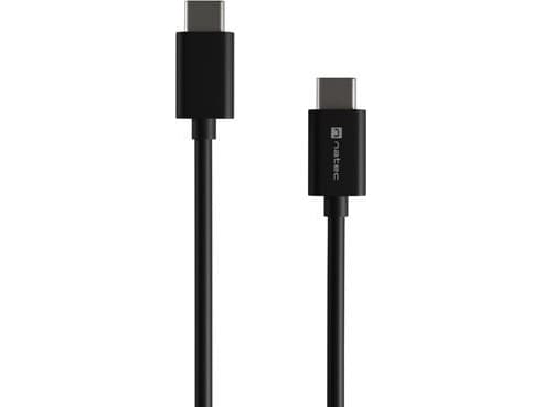 USB-kabel Natec USB-C - USB-C 2 m Svart (NKA-2147)
