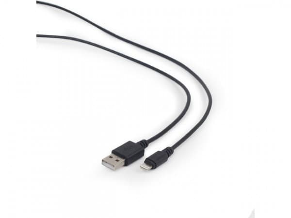 Cablexpert - Lightning-kabel - Lightning hane till USB hane - 1 m - skärmad - svart