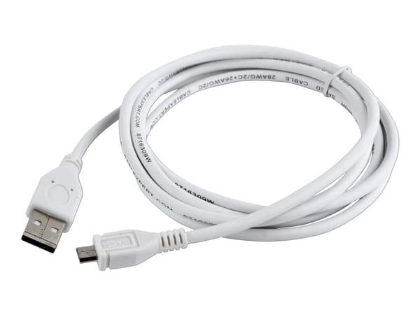CABLE USB2 TO MICRO-USB 1.8M CCP-MUSB2-AMBM-6-W GEMBIRD
