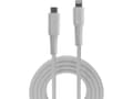 Miniatyrbilde 1 av 2: Lindy 31318, 3 m, Lightning, USB C, Hankjønn, Hankjønn, Hvit