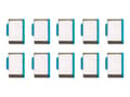 Miniatyrbild 4 av 5: Lindy - USB-C-portblockare - blå (paket om 10)
