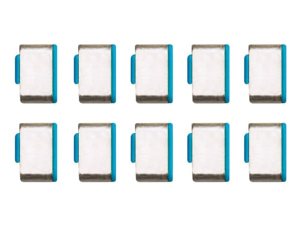 Lindy - USB-C-portblockare - blå (paket om 10)
