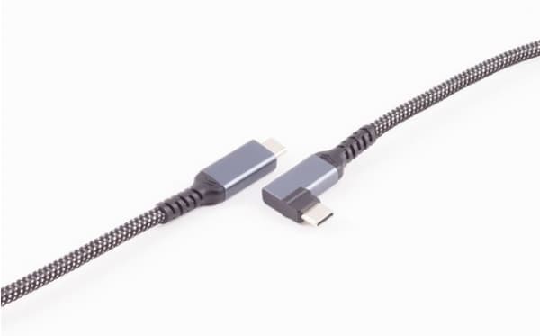 shiverpeaks BS14-75014, 1 m, USB C, USB C, USB 3.2 Gen 2 (3.1 Gen 2), 10 Gbit/s, Svart, Vit