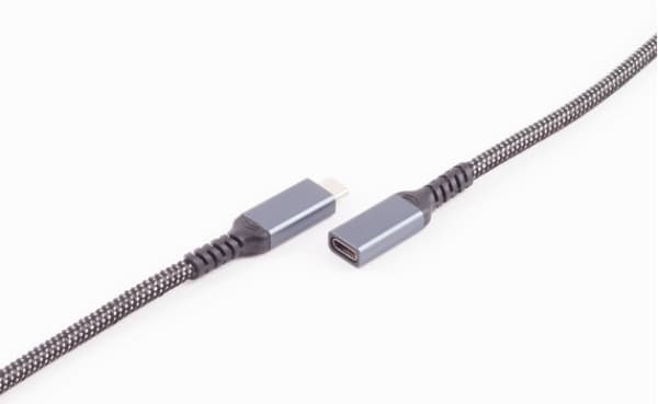shiverpeaks BS14-75014, 1 m, USB C, USB C, USB 3.2 Gen 2 (3.1 Gen 2), 10 Gbit/s, Svart, Vit