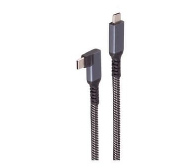shiverpeaks BS14-75014, 1 m, USB C, USB C, USB 3.2 Gen 2 (3.1 Gen 2), 10 Gbit/s, Svart, Vit