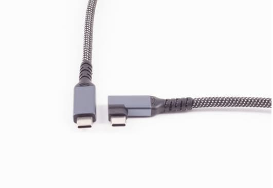 shiverpeaks BS14-75017, 2 m, USB C, USB C, USB 3.2 Gen 2 (3.1 Gen 2), 10 Gbit/s, Svart, Vit