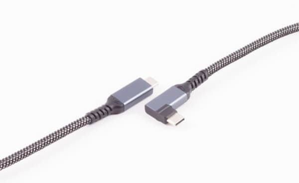 shiverpeaks BS14-75017, 2 m, USB C, USB C, USB 3.2 Gen 2 (3.1 Gen 2), 10 Gbit/s, Svart, Vit