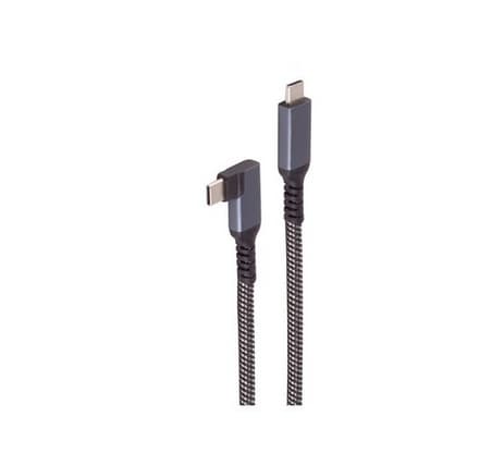 shiverpeaks BS14-75017, 2 m, USB C, USB C, USB 3.2 Gen 2 (3.1 Gen 2), 10 Gbit/s, Svart, Vit