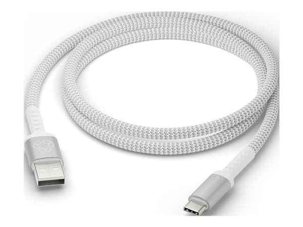 dbramante1928 re-charge - USB-kaapeli - USB (uros) - 24-nastainen USB-C (uros) - 1,2 m - jopa 36 W tehonsiirto, punottu kaapeli