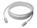 Miniatyrbilde 3 av 4: dbramante1928 re-charge - Lightning-kabel - 24 pin USB-C hann til Lightning hann - 2.5 m - 100 % resirkulert plast, flettet kabel