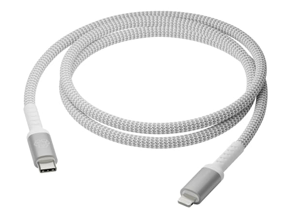 dbramante1928 re-charge - BRD Cable - 1.2m USB-C to Lightning - W, 1.2 m, Lightning, USB C, Male, Male, White