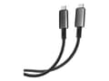 Pikkukuva 2 / 5: Vivanco USB-C-kaapeli USB 3.2 Gen2 Schwarz 64012, USB 3.2 Gen 2 (3.1 Gen 2), USB 3.2 Gen 2 (3.1 Gen 2)