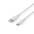 Miniatyrbillede 5 af 8: Nedis USB-kabel | USB 2.0 | USB-A Han | USB-C™ Han | 15 W | 480 Mbps | Nikkelplateret | 1.50 m | Runde | Silikone | Hvid | Box